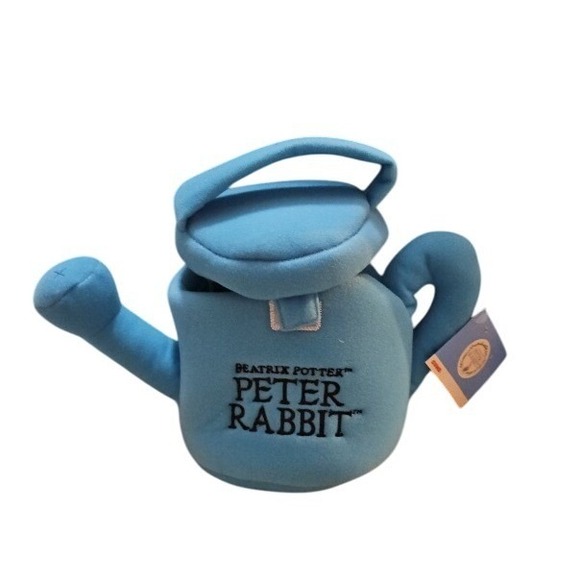 Peter Rabbit Garden Playset Blue Watering Can‎ Plush Toy Kids Baby Gund - Picture 2 of 5